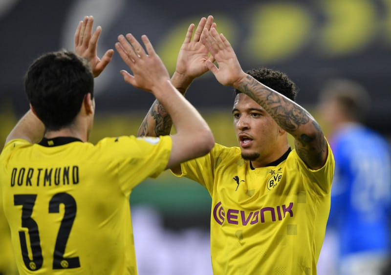 Jadon Sancho regresa a Borussia Dortmund tras caer en desgracia en el Manchester United