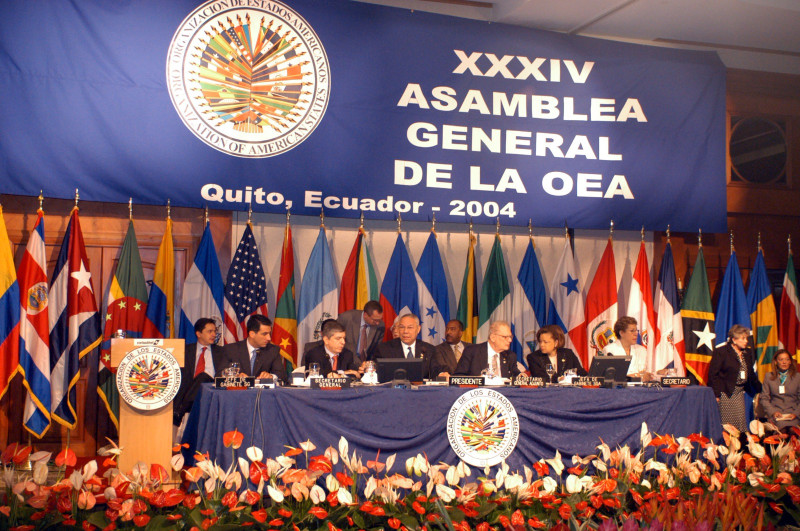 Washington presenta un texto sobre Haití a discutir en la OEA