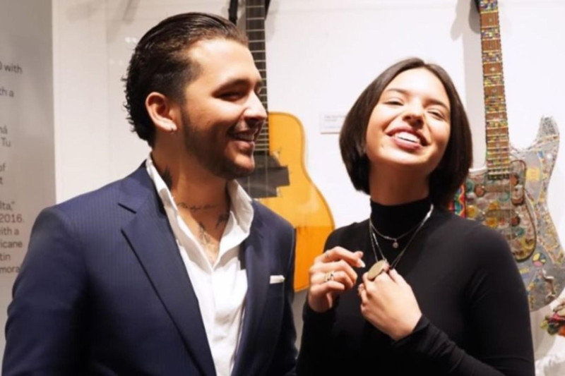 ¿Se casaron? Crecen los rumores de la supuesta boda de Christian Nodal y Ángela Aguilar