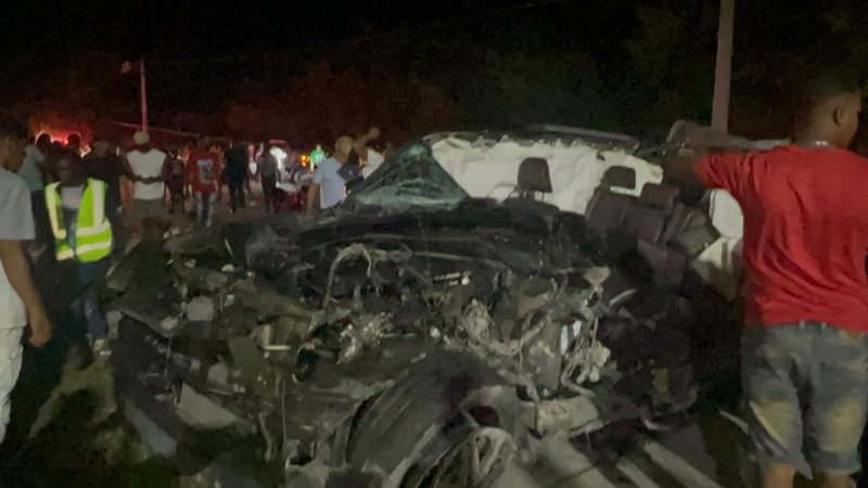 Accidente de tránsito deja tres muertos en Barahona