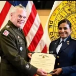 Coronel dominicana recibe 3 condecoraciones en EEUU