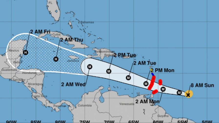 Beryl llegará a islas de Barlovento como “peligroso” huracán categoría 4; emiten alerta en RD