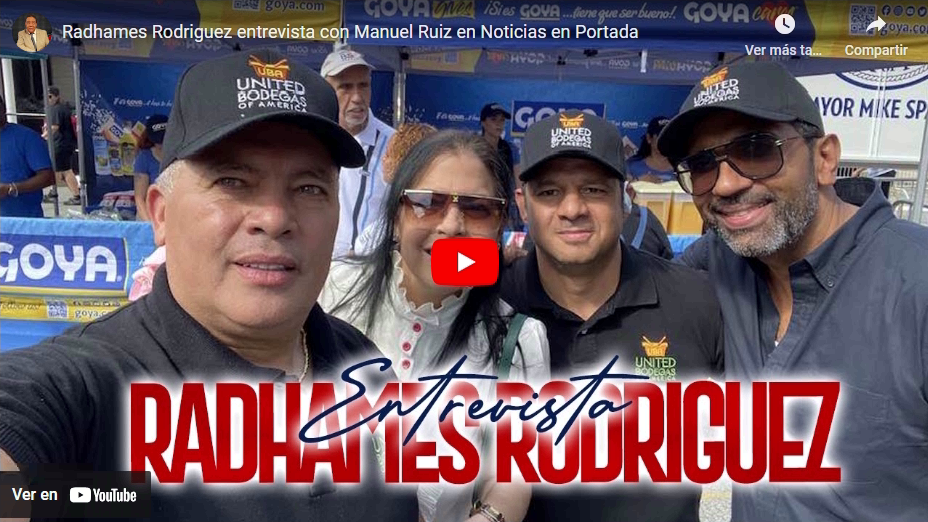 Radhames Rodriguez entrevista con Manuel Ruiz en Noticias en Portada