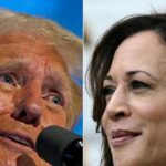 Trump llama "lunática" a Harris en primer mitin tras retirada de Biden