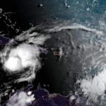 Huracán Beryl se aleja de RD, pero llegará una onda tropical con más lluvias jueves y viernes