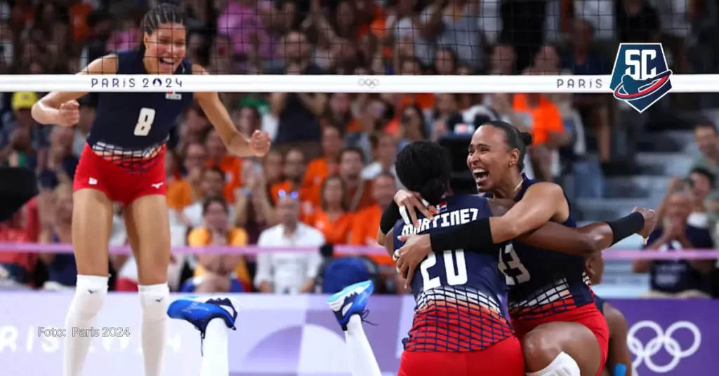 GANÓ Dominicana: Selección de voleibol femenino a 4tos de final en Paris 2024