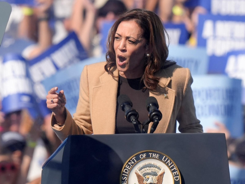 Kamala Harris: “Estados Unidos está listo para pasar la página en la política de división y odio”