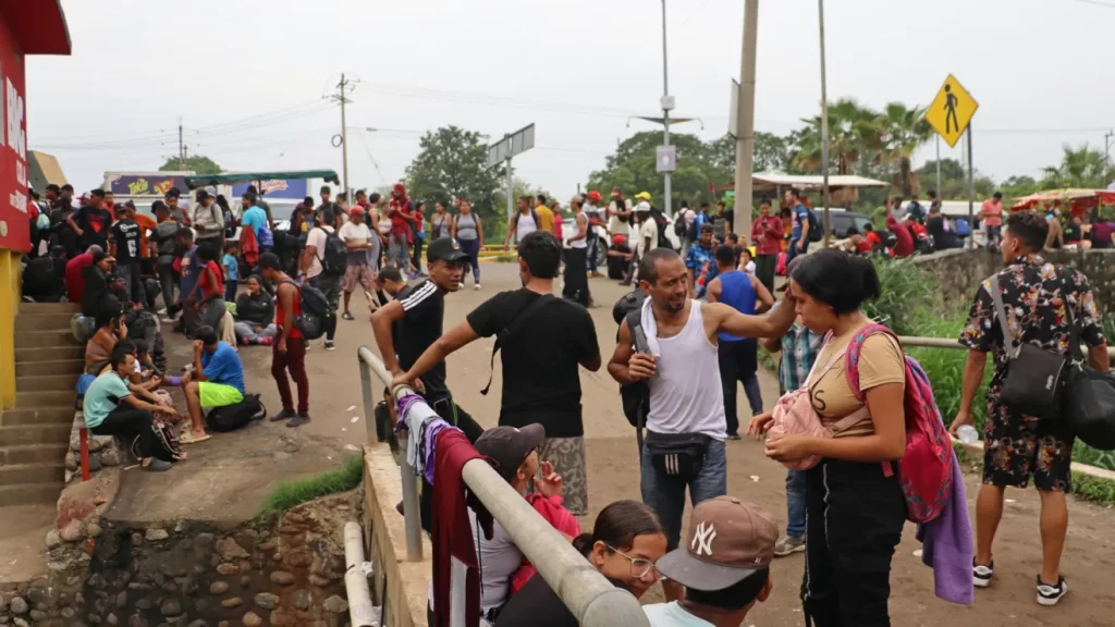 Migrantes piden a la próxima presidenta de México protección de la violencia que viven en frontera sur