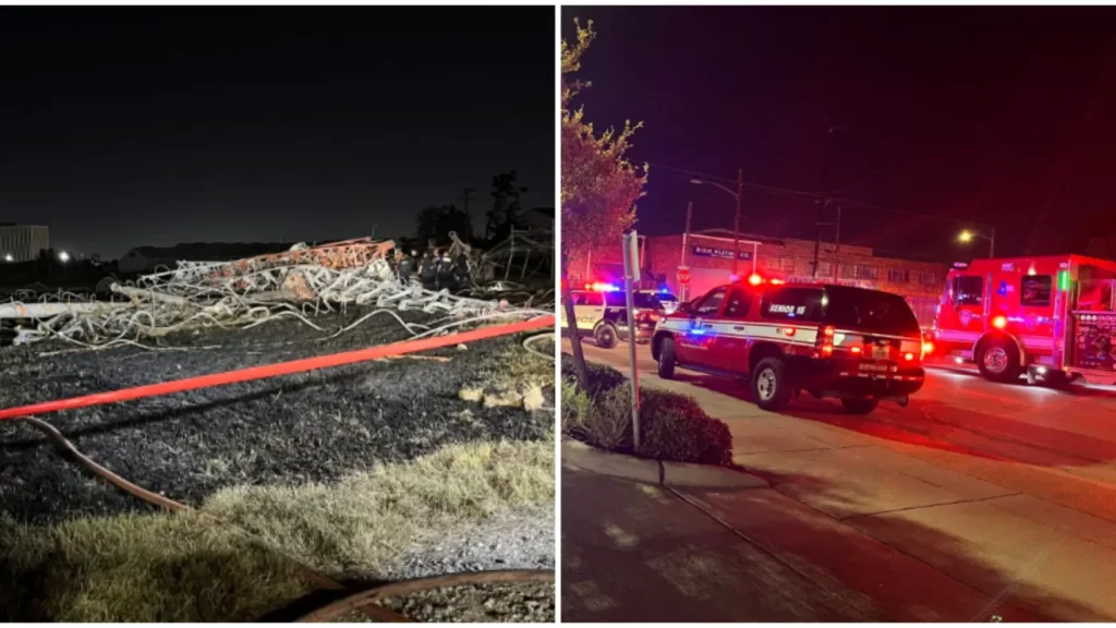 Cuatro personas murieron al chocar un helicóptero contra una torre de radio en Houston