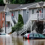 Dos muertos y docenas de heridos por las inundaciones en Nuevo Mexico