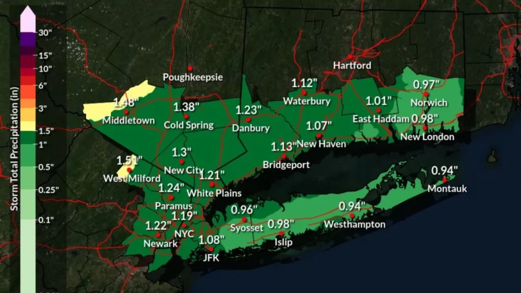 Llega la esperada lluvia a Nueva York esta semana y con frío; sigue alerta por sequía histórica