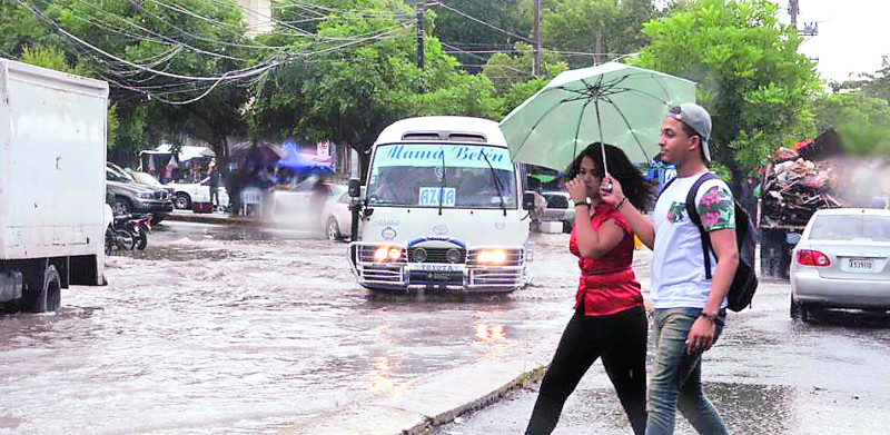 Lluvias seguirán durante el fin de semana