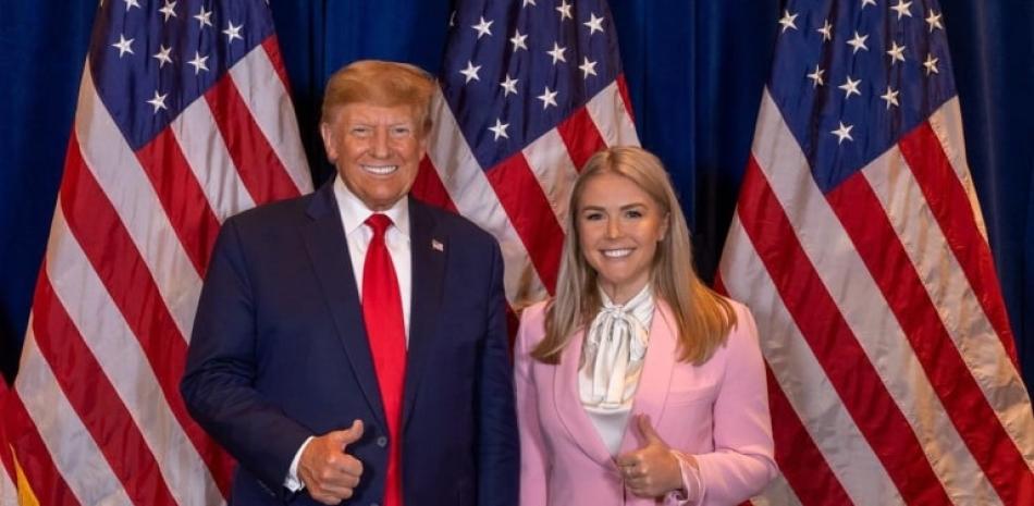 Trump designa como portavoz de la Casa Blanca a Karoline Leavitt, el rostro de su campaña