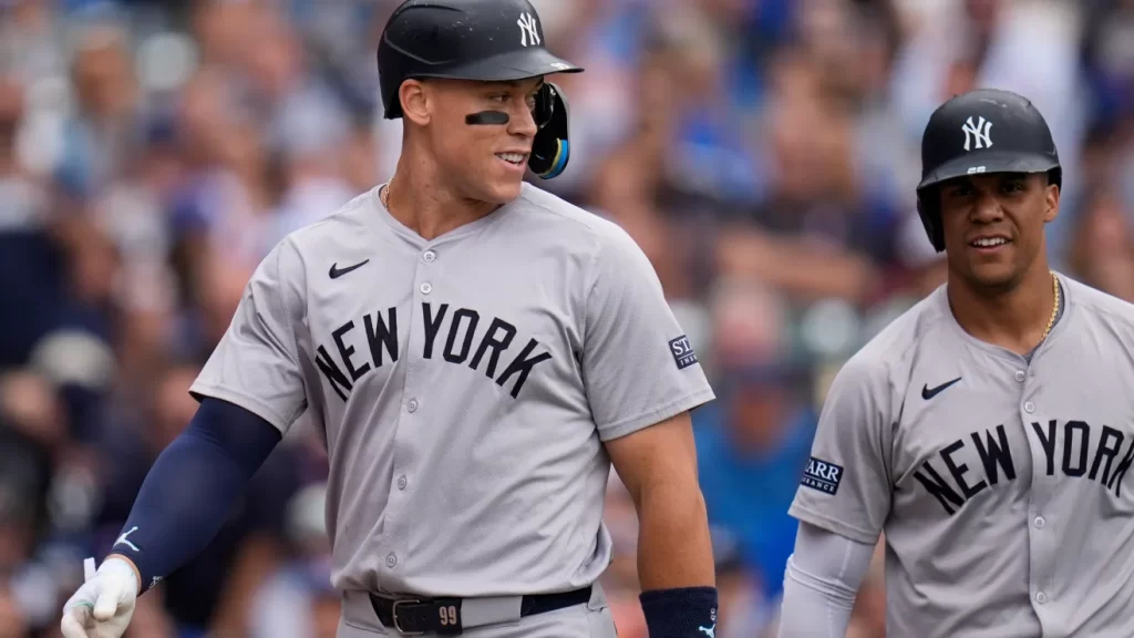 Aaron Judge y Juan Soto finalistas al premio MVP de la Liga Americana