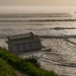 Fuerte tormenta azotó California y provocó el derrumbe parcial de un muelle