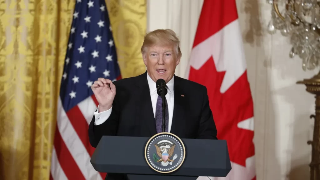 Trump dice que “es una gran idea” que Canadá se anexe a EE.UU.