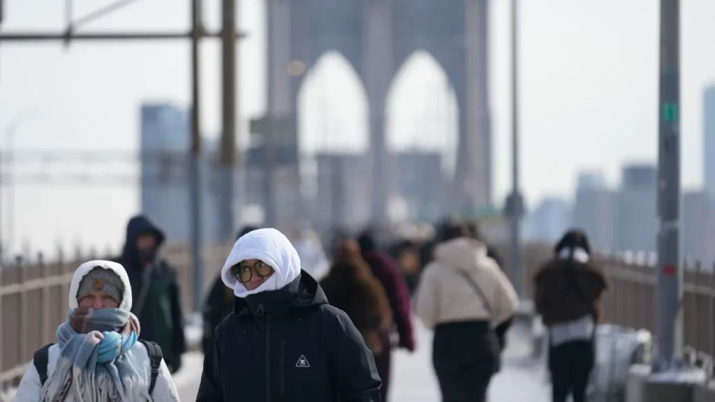 Temperaturas bajo cero para el fin de semana en Nueva York debido al gélido aire ártico