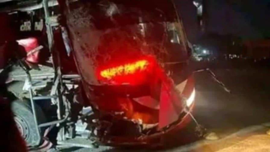 Se eleva a tres la cifra de fallecidos en el choque de dos autobuses en el centro de Cuba