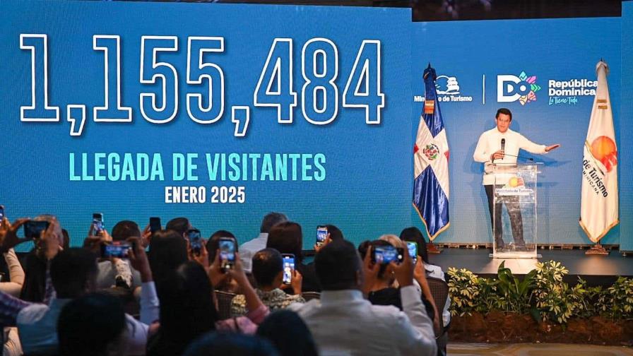 La llegada de 1,155,484 visitantes marca el inicio de un buen año para el turismo dominicano