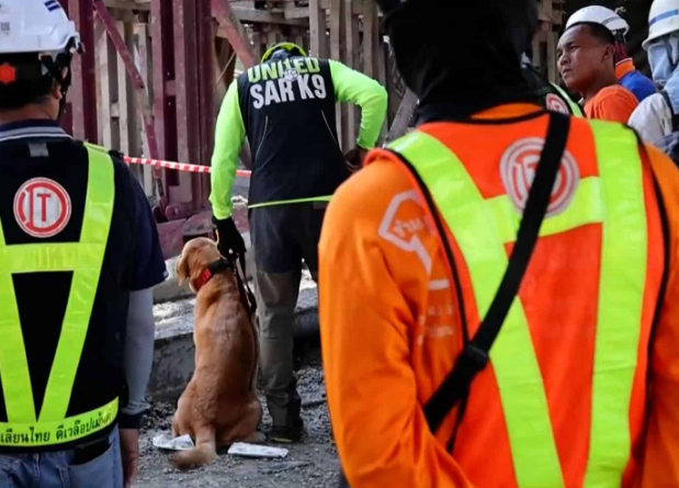 Al menos cinco muertos por el derrumbe de una autopista en construcción al sur de Bangkok