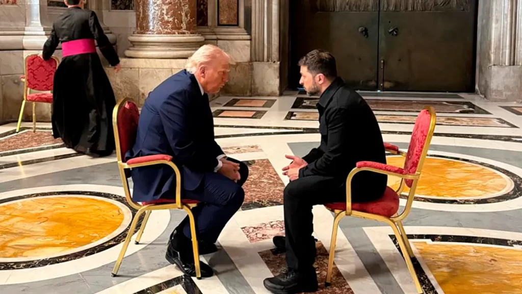 Trump pide a Putin “deje de disparar” y firme acuerdo tras reunión con Zelenski