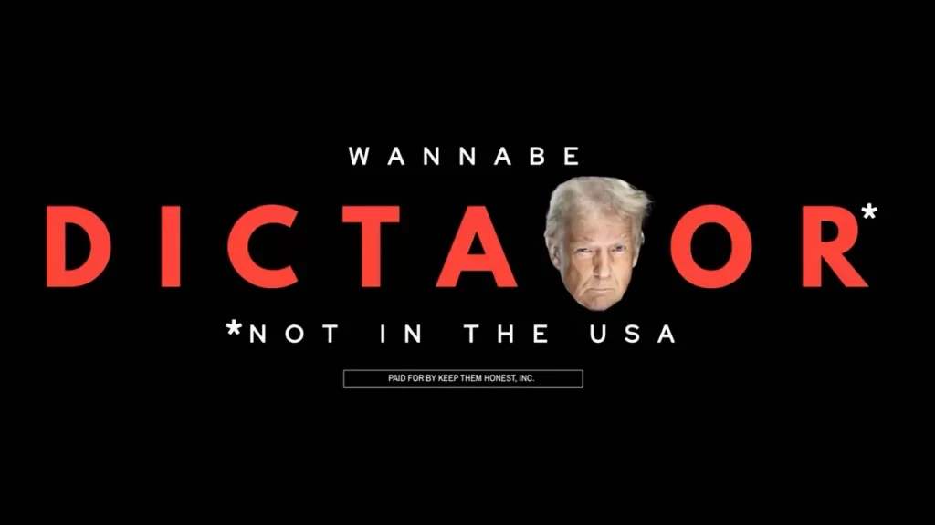 Instalan valla en Miami que tacha a Trump de ‘aspirante a dictador’