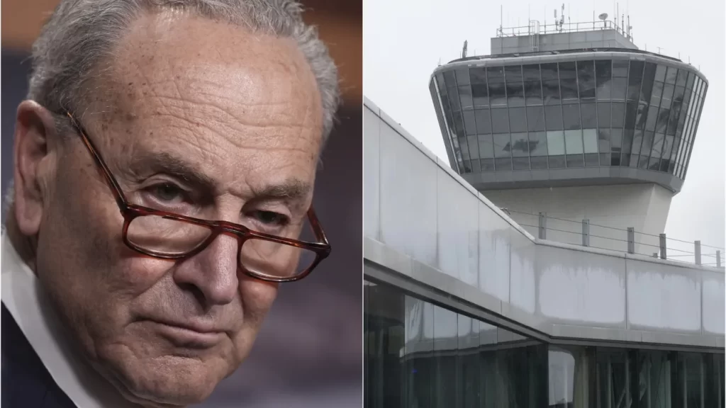 Chuck Schumer exige una solución inmediata en el control aéreo de Nueva York